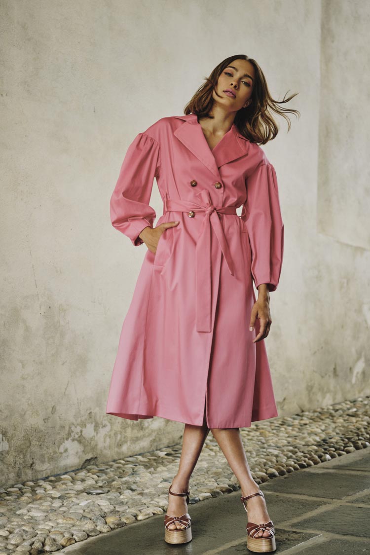 Burano Waterproof cotton trench coat | Be Inspired | Crida Milano